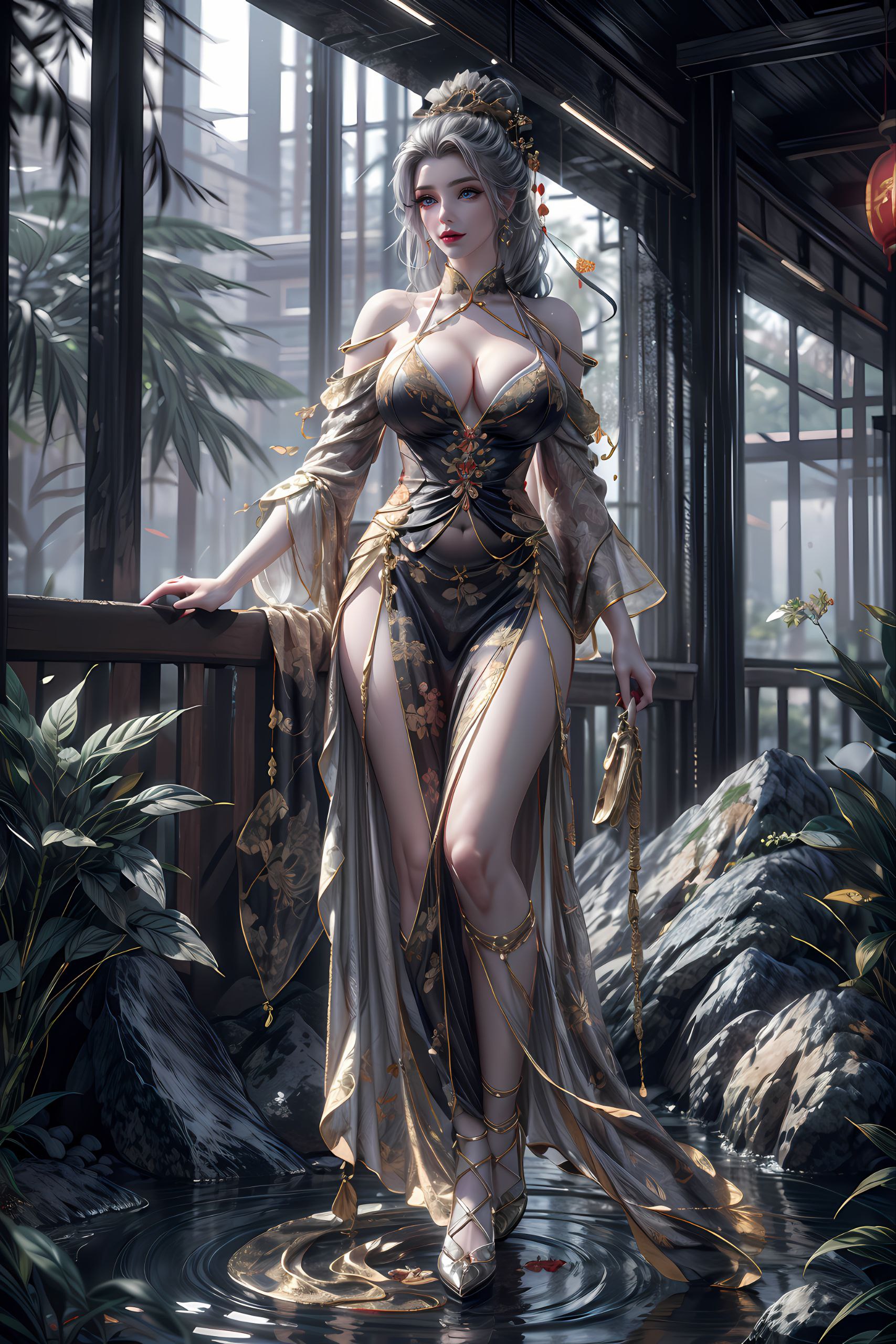 She